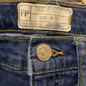 Free People Distressed Skinny Jeans